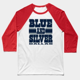 Dallas LYFE Blue and Silver Baseball T-Shirt